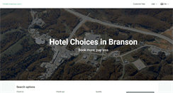 Desktop Screenshot of hotels-branson.com